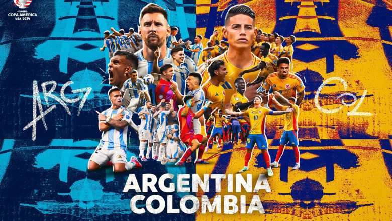 Prediksi Line Up Final Copa America: Argentina vs Kolombia