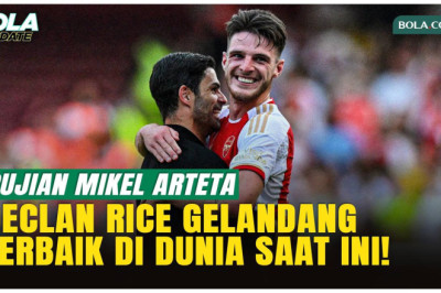 Cetak Dua Gol Penentu, Arteta Puji Mental Baja Declan Rice Usai Arsenal Menang Dramatis!