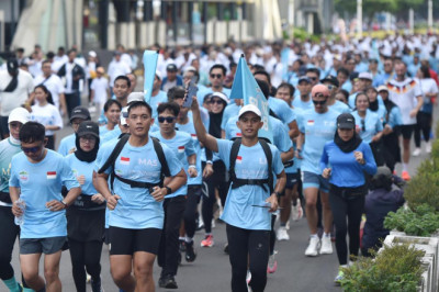 Berlari untuk Kemanusiaan, Le Minerale Running Squad Persembahkan Ribuan Kilometer Jadi Donasi untuk Palestina