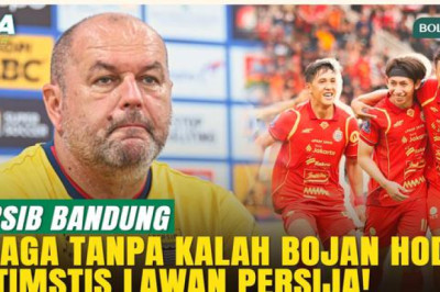 4 Laga Tanpa Kalah! Bojan Hodak Ingin Rekor Sempurna saat Persib Hadapi Persija di Bandung