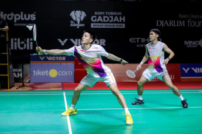 Hasil Indonesia Masters 2026: Raymond/Joaquin Menang Dramatis, Tiket Semifinal Didapat