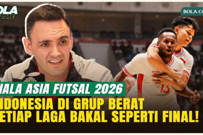 Hector Souto Akui Grup A Piala Asia Futsal 2026 Berat: Setiap Laga Terasa Seperti Final!