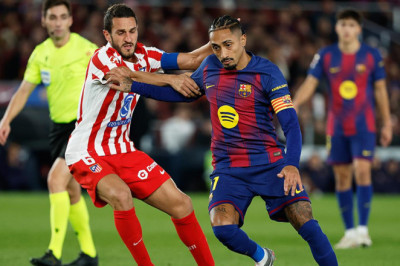 Alarm untuk Barcelona: Raphinha Diragukan Jelang Duel Panas Kontra Atletico