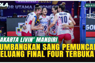 Megawati Tak Berdaya! Pertamina Enduro Tumbang, Livin’ Mandiri Buka Jalan ke Final Four Proliga 2026