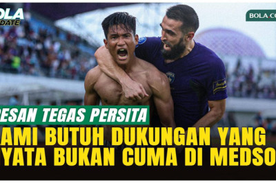 Carlos Pena dan Javlon Soroti Dukungan Suporter Usai Persita Menang Comeback
