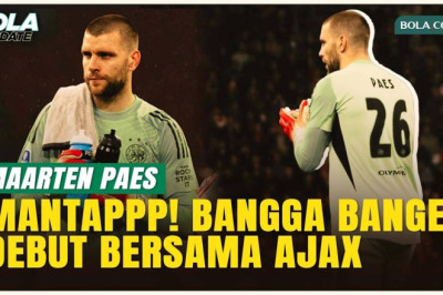 Kelas! Kiper Timnas Indonesia Maarten Paes Beberkan Perasaan usai Debut Ajax: Bangga Banget