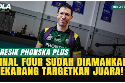 Gresik Phonska Plus Amankan Final Four, Alessandro Lodi: Target Tetap Juara Proliga
