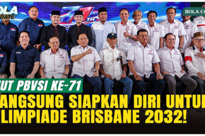 HUT ke-71 PBVSI, Imam Sudjarwo Bidik Olimpiade 2032