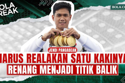 Kehilangan Kaki di Usia 12 Tahun, Jendi Pangabean Bangkit Lewat Renang