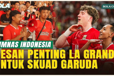 Pesan Inspiratif La Grande untuk Pemain Timnas Indonesia: Tetaplah Buat Kami Bangga!