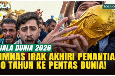 Irak Lolos Piala Dunia 2026! Akhiri Penantian 40 Tahun