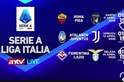 Banjir Laga Seru! Cek Jadwal Live Serie A Pekan ke-32 di ANTV: AS Roma, Juventus, hingga Lazio Beraksi