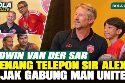 Meet and Greet United Legends di Jakarta, Edwin van der Sar Kenang Telepon Sir Alex Ferguson dan Ucapkan Selamat untuk Timnas Indonesia