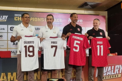 Top 3 Berita Bola: Jakarta Diserbu Legenda Manchester United dan Arsenal